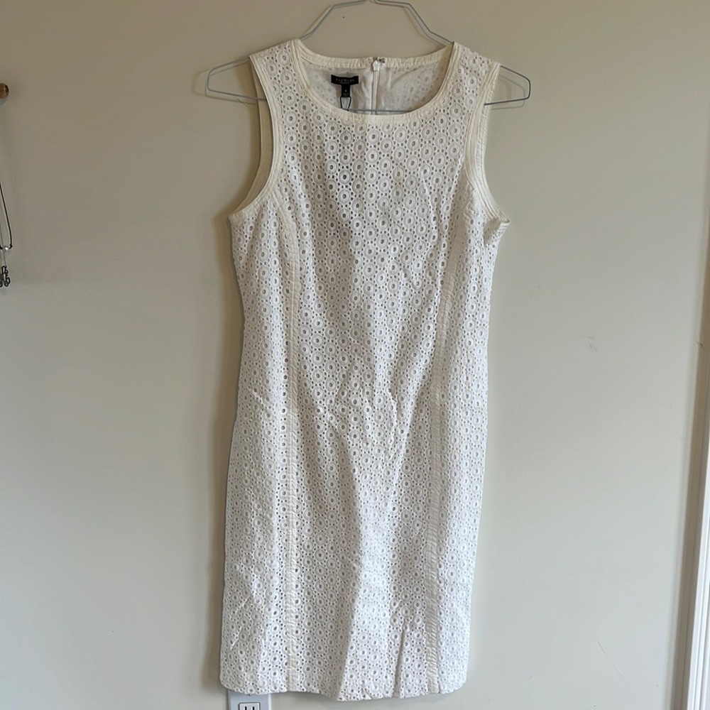 Talbots White Dress